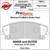 Pad Set, Promatrix, D1056